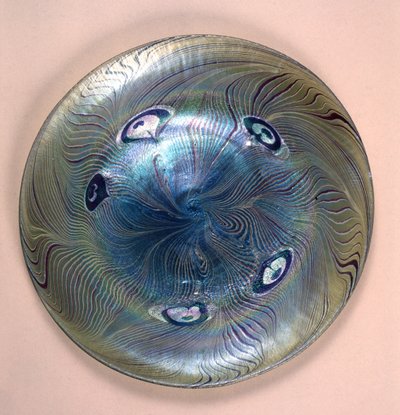 Tiffany Favrile Plate, New York by Louis Comfort Tiffany